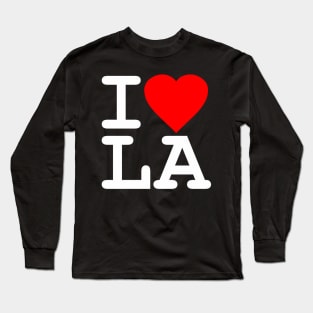 I Love La Los Angeles Long Sleeve T-Shirt